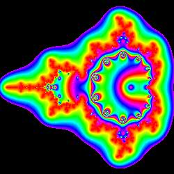 Distance-Estimation eines Mandelbrot-Fratals