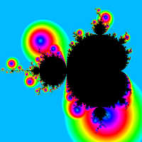 Schnitt durch
                        Apfelmnnchen