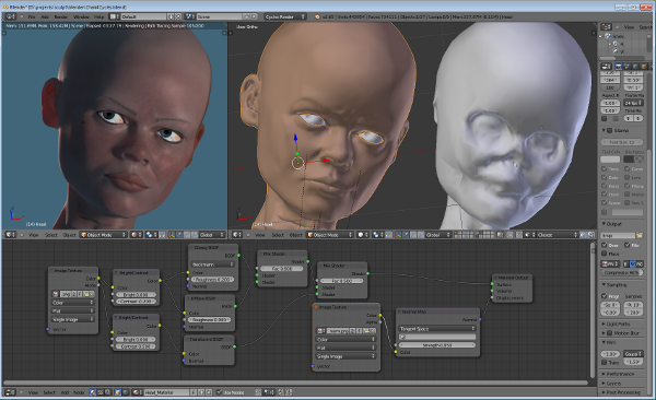 Cycles Subsurface Scattering