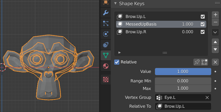 Restore original basis shape key